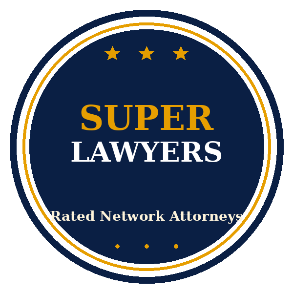 Super Lawyers trust badge